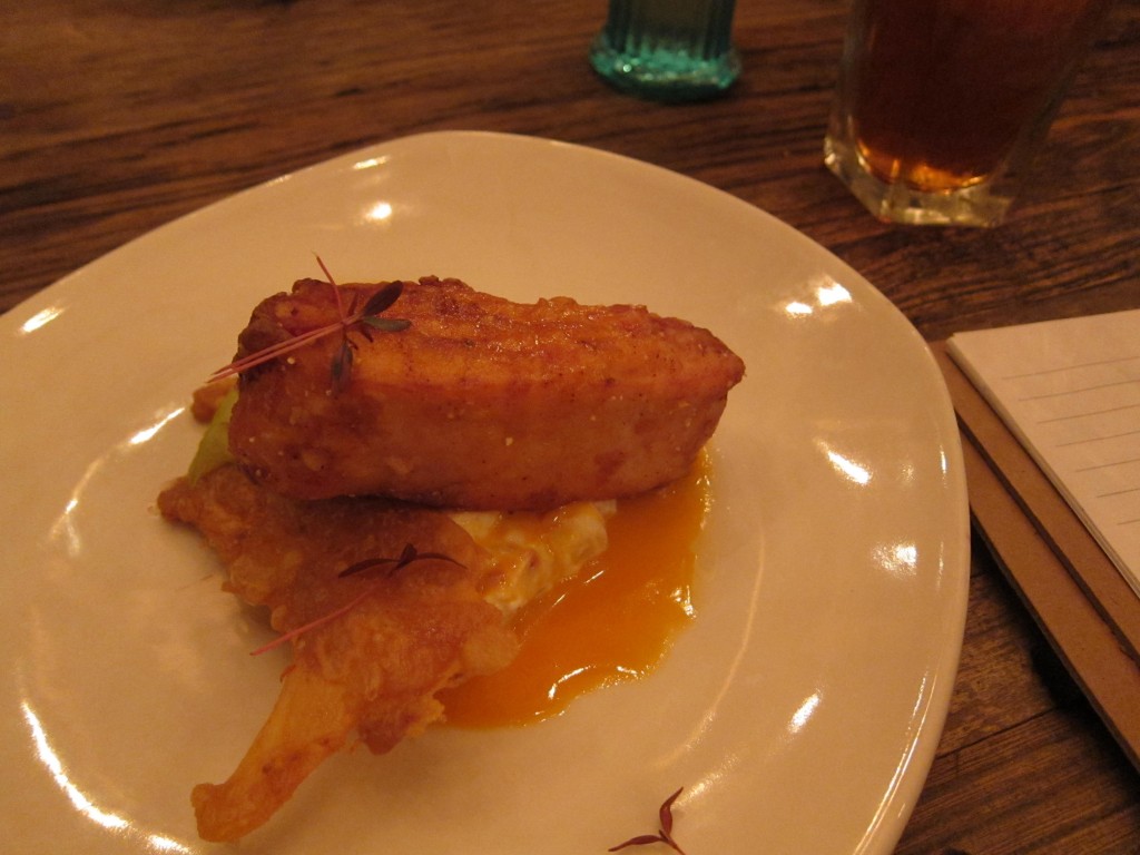 There's more? Gulp. Bacon-Chicken Terrine and Red Potato Salad. There's more? Gulp. Bacon-Chicken Terrine and Red Potato Salad.