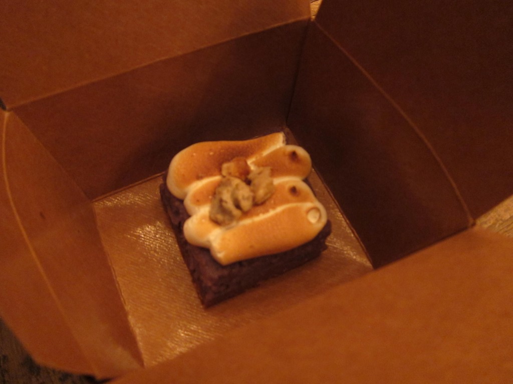 Purple Potato Pie. Glad it was packaged to go. Purple Potato Pie. Glad it was packaged to go.