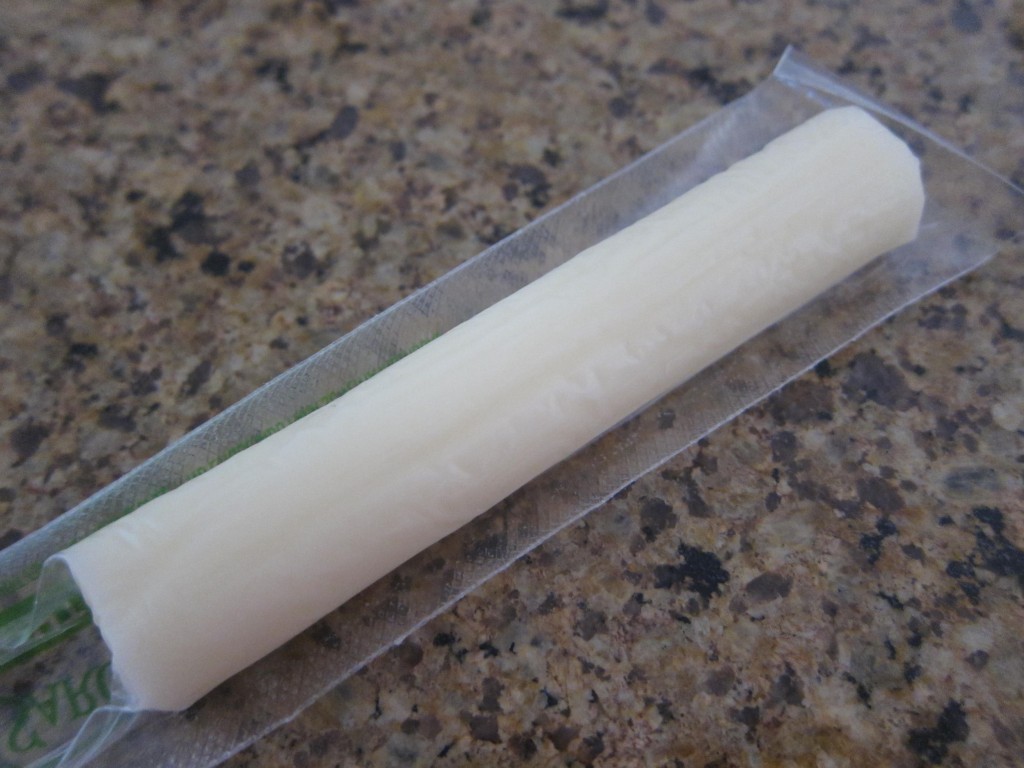 peel cheese stick