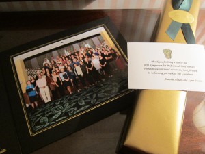 Photo and gift from The Greenbrier
