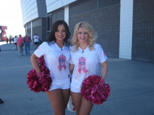 Cardinals cheerleaders