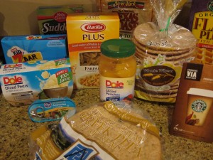 Fry’s Marketplace healthy grocery shopping haul - sundries