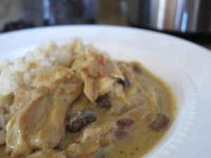 Slow Cooker Chicken Curry