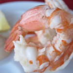 Court Bouillon Poached Shrimp with Creamy Dijon Sauce