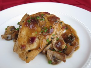 Chicken Marsala with Cremini Mushrooms