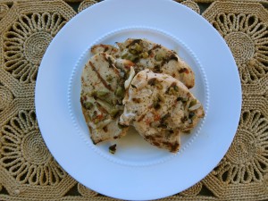 Recipe: Grilled Martini Chicken Breast