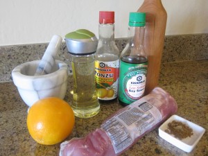 Marinade ingredients