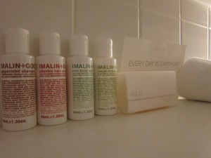 Hudson Hotel bathroom amenities