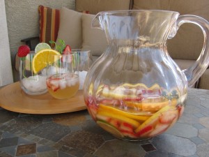 Strawberry-Mint White Sangria Recipe