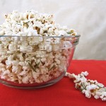 Stovetop Rosemary Parmesan Popcorn Recipe