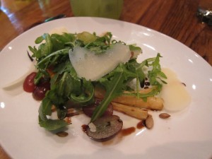 Arugula and Grape Salad with Pepitas