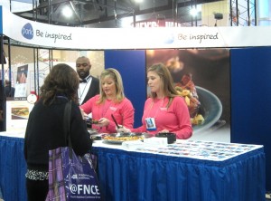 National Pork Board booth at Food and Nutrition Expo (FNCE)
