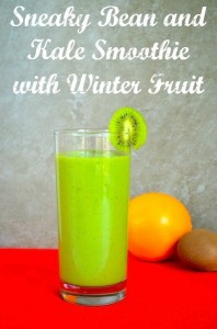 Green Sneaky Bean and Winter Fruit Smoothie