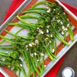 Roasted Broccolini with Lemon and Parmesan