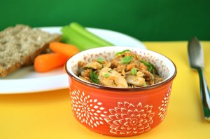 Basil-Balsamic Salmon Salad using canned salmon