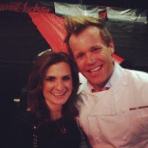 Michelle Dudash and chef Brian Malarkey of Searsucker, The Taste and Top Chef