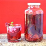 Virgin Hibiscus Raspberry “Sangria” with Orange & Mint