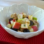 Pear, Apple and Grape Salad with Thyme and Walnuts