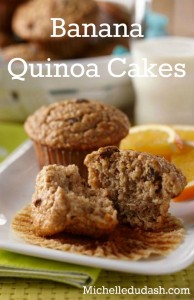 Banana Quinoa Cakes