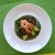 Warm Mushroom and Spinach Salad with Shrimp