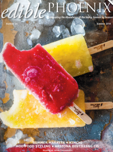 Summer 2014 cover image of Edible Phoenix