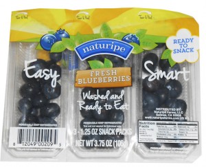 Naturipe Washed and Ready to Eat Blueberry Packs