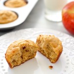 Apple Cinnamon Whole Grain Muffins