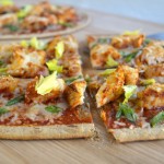 Buffalo Chicken Flatbread Pizza