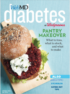 WebMD magazine cover Spring 2015