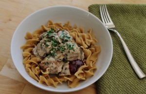 Swedish Meatballs with Greek yogurt