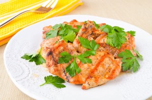 Michelle Dudash’s 5 Ingredient Cajun-Spiced Grilled Chicken, as seen on Foodnetwork.com’s Healthy Eats blog.