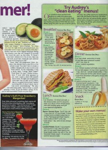 Woman's World Clean Eating Menu