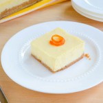 Vanilla-Orange Cheesecake Bars
