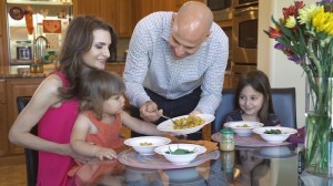 Nutrition Spokesperson and mom Michelle Dudash and her family
