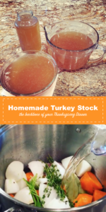 Homemade turkey stock is the secret to an out-of-this-world Thanksgiving dinner. Make up a batch of this liquid gold before turkey day is here!