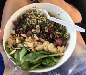 fall quinoa grain bowl