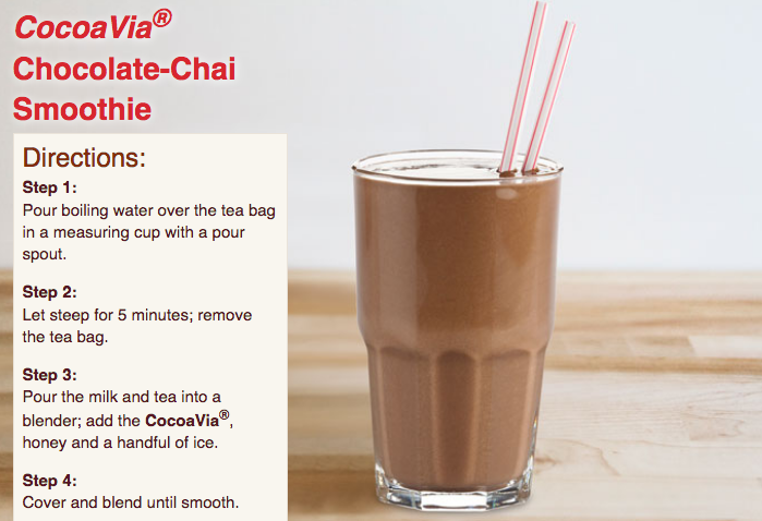 Chocolate-Chai Smoothie