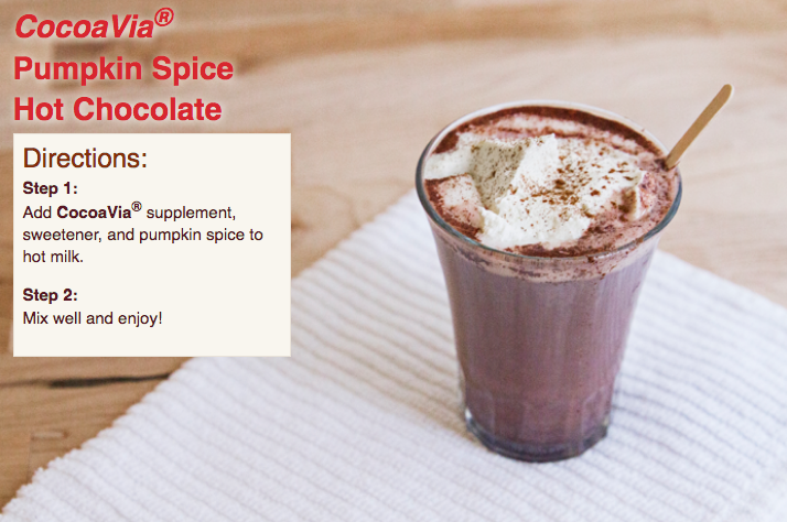 Pumpkin Spice Hot Chocolate