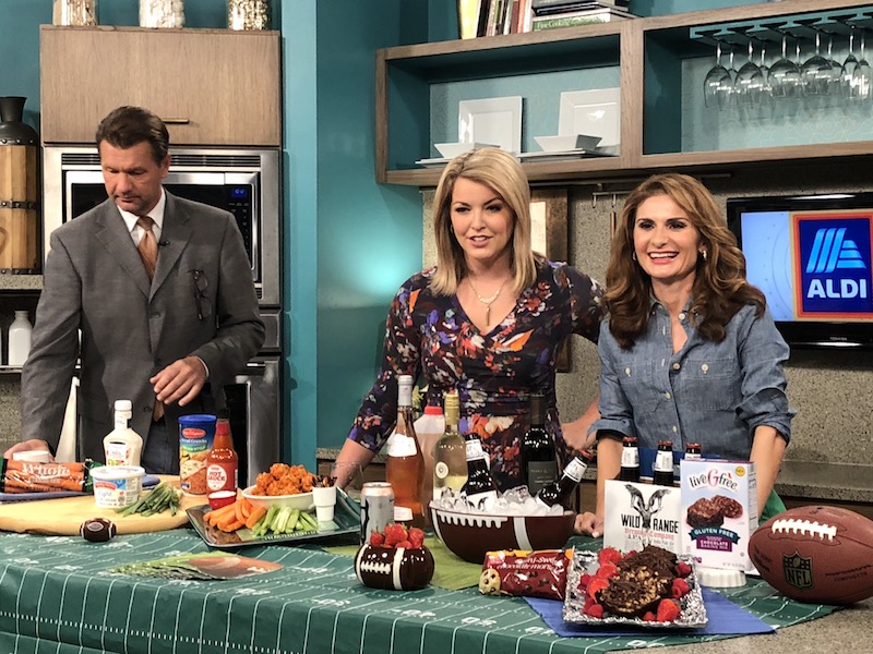 Michelle Dudash with ALDI Foods for Tailgate Food Ideas